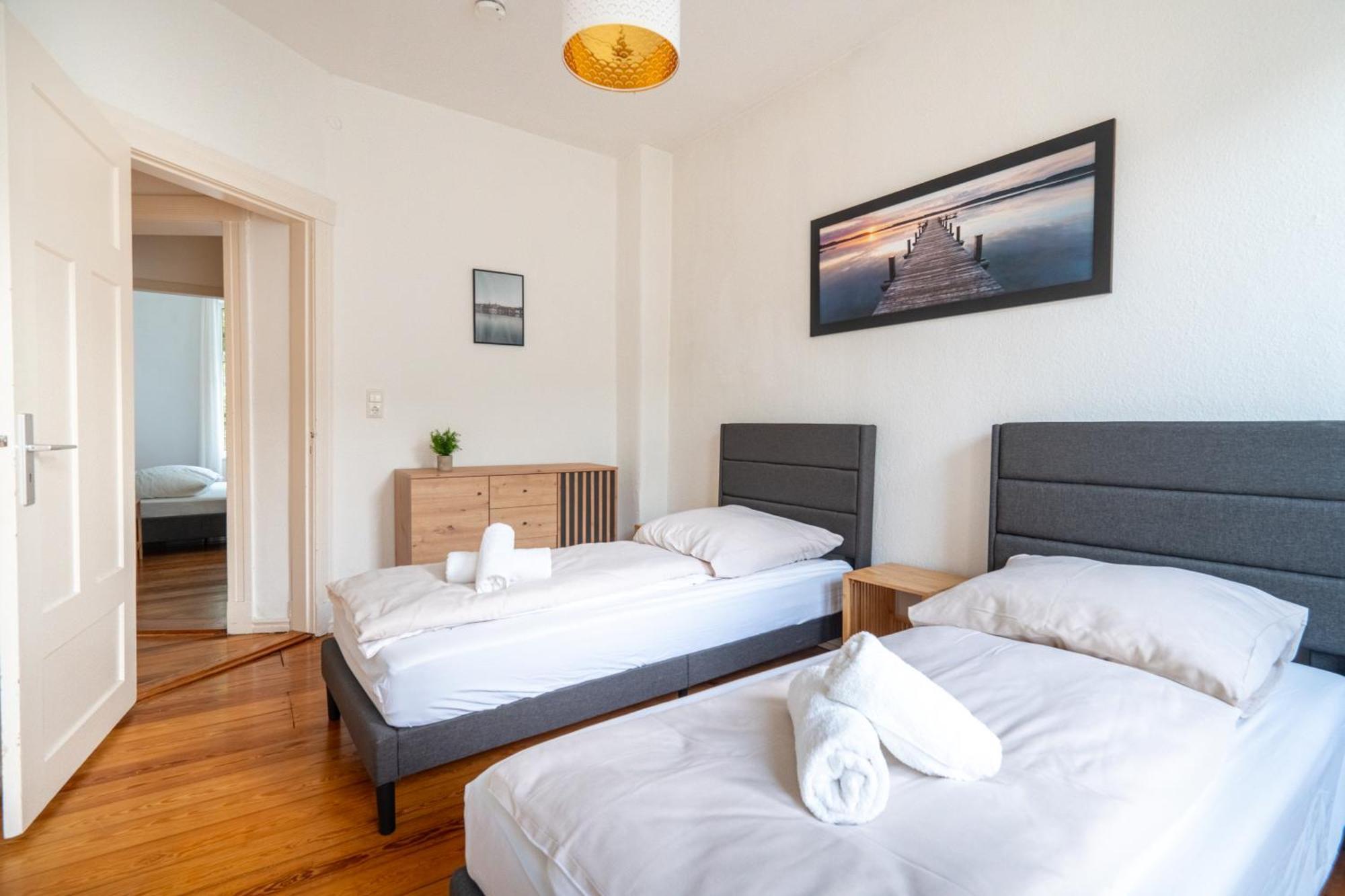 Grosses Apartment Mit 2 Balkonen Zentral Am Nordertor 플렌스부르크 외부 사진