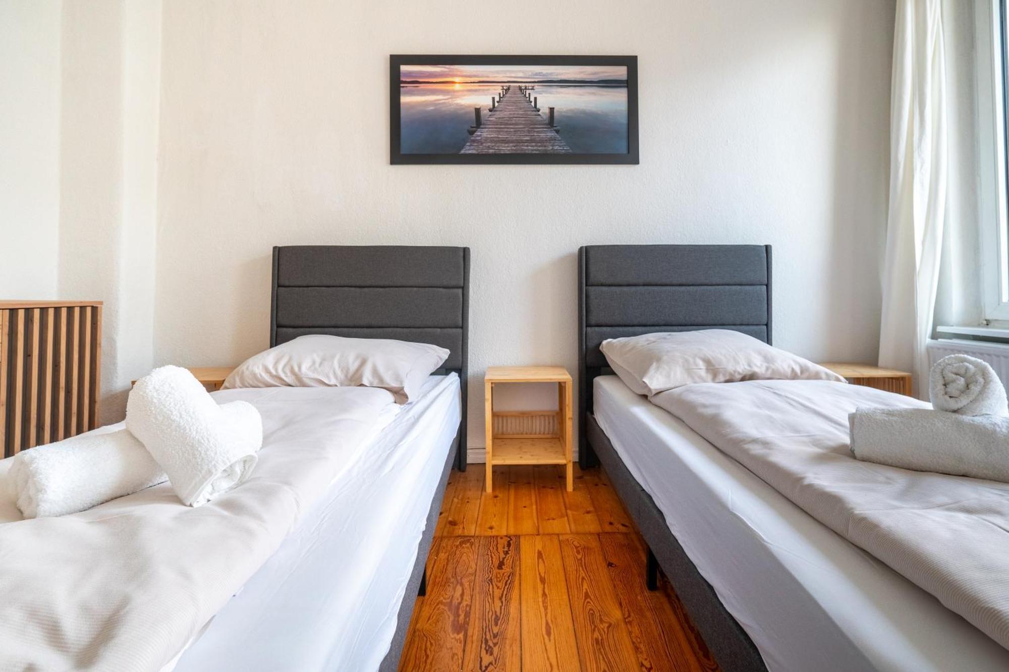 Grosses Apartment Mit 2 Balkonen Zentral Am Nordertor 플렌스부르크 외부 사진