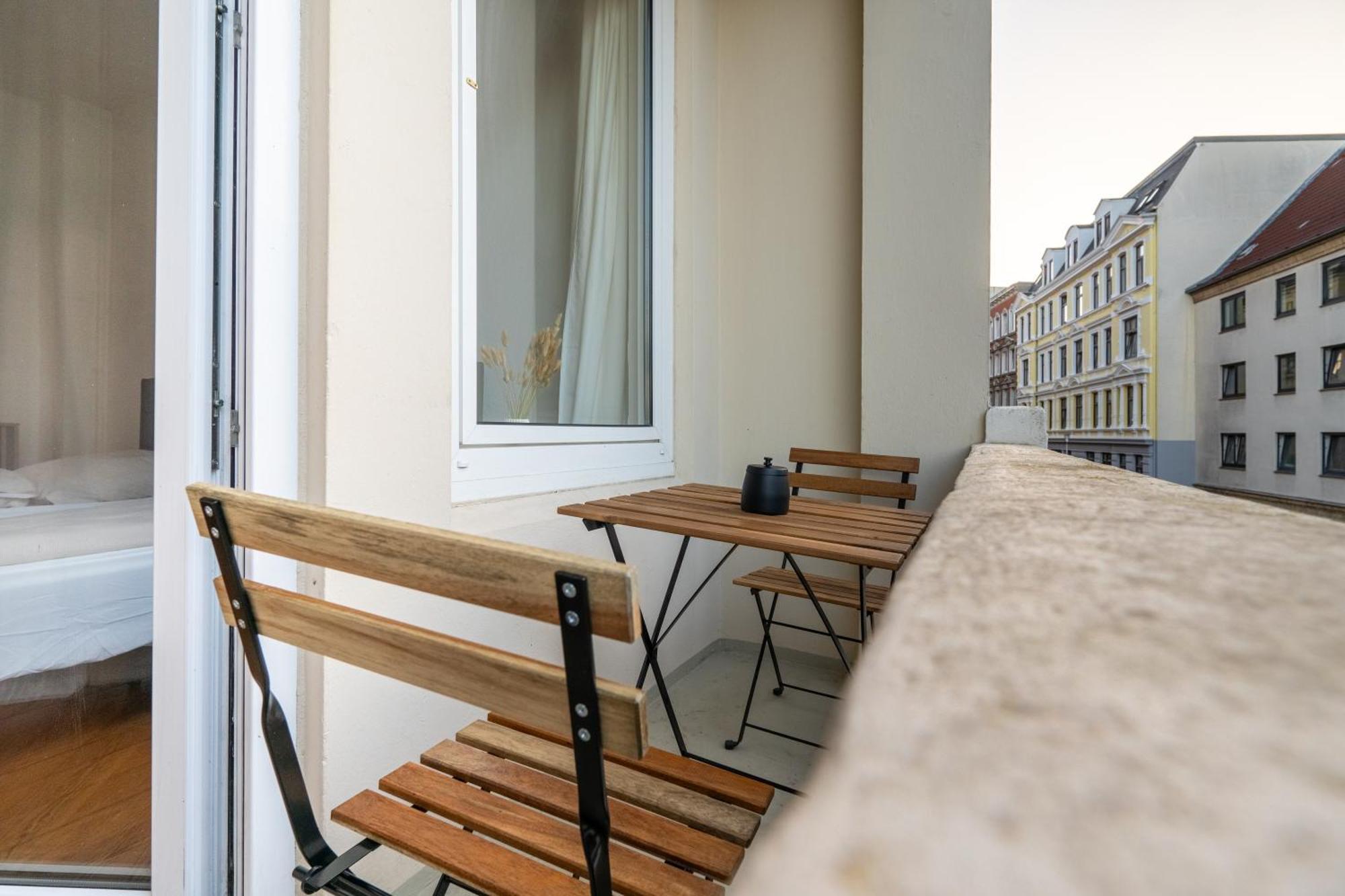 Grosses Apartment Mit 2 Balkonen Zentral Am Nordertor 플렌스부르크 외부 사진