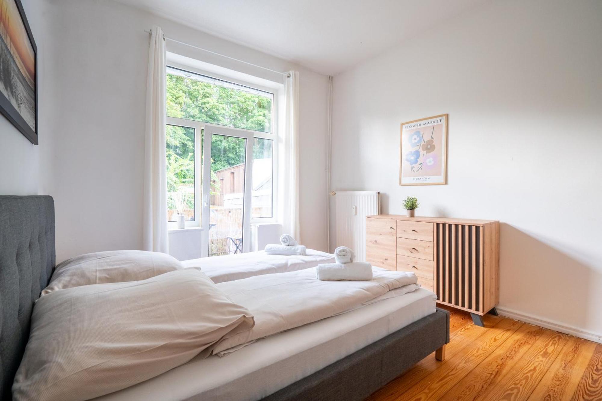 Grosses Apartment Mit 2 Balkonen Zentral Am Nordertor 플렌스부르크 외부 사진