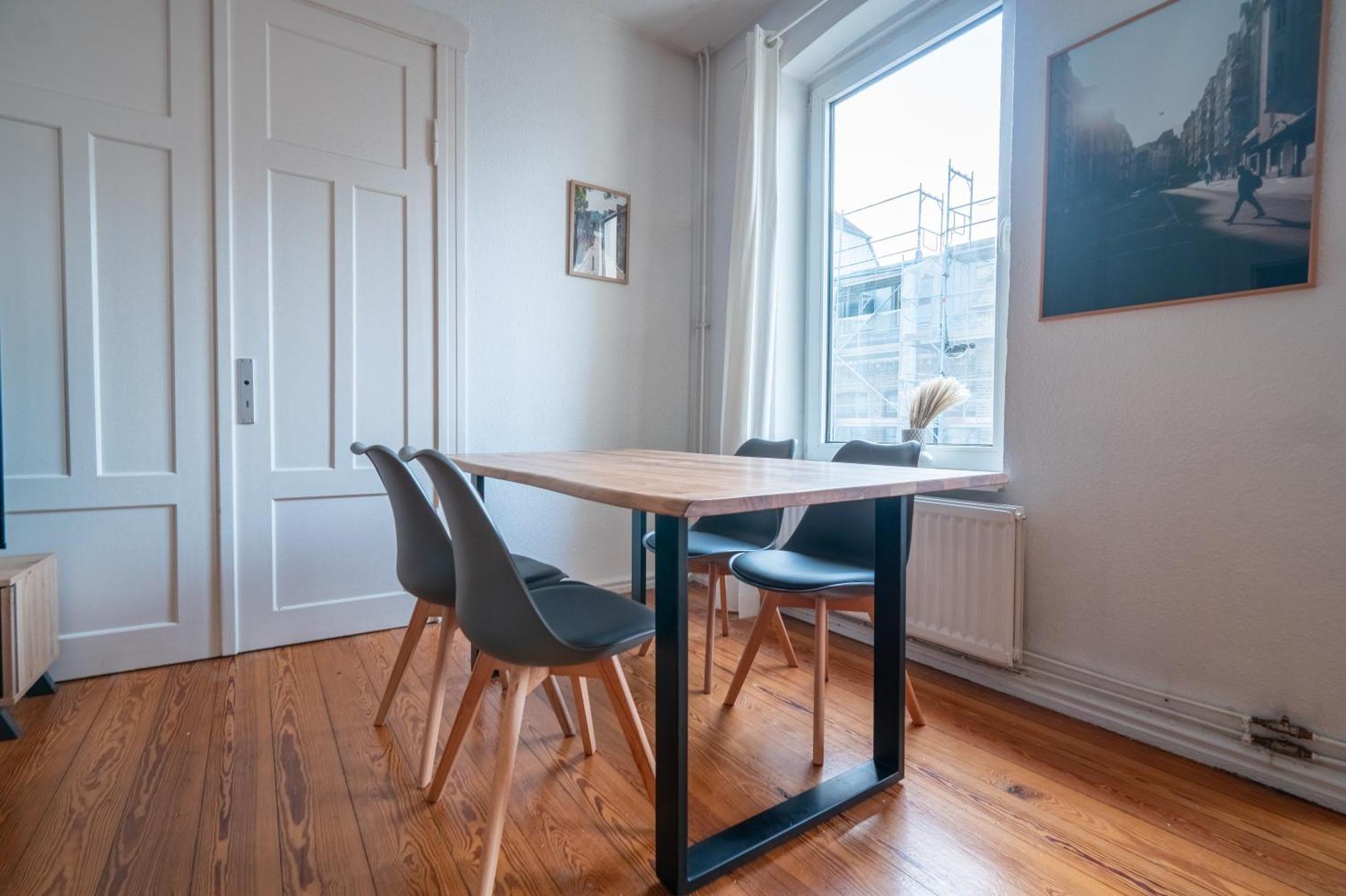Grosses Apartment Mit 2 Balkonen Zentral Am Nordertor 플렌스부르크 외부 사진
