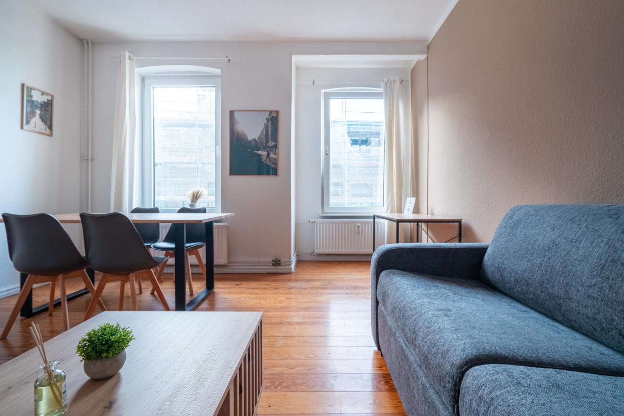 Grosses Apartment Mit 2 Balkonen Zentral Am Nordertor 플렌스부르크 외부 사진